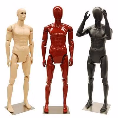 Moveable Male Mannequins