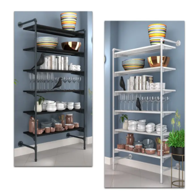 Pipeline Outrigger Kit with Six Wood Shelves