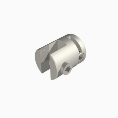 Single Vertical Sign Clamp for Graphic Displays Up to 1/4″ Thick | Cable Display Component