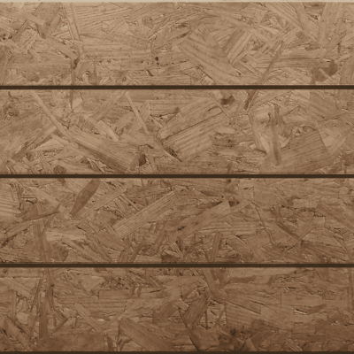 Plywood 3D Textured Slatwall