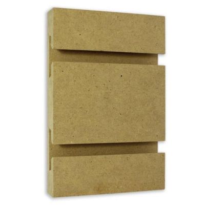Paint Grade Melamine Slatwall