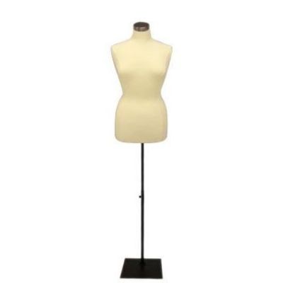 Missy Female Dress Form Off White Size 10-12