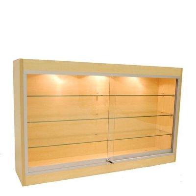 Maple Wall Display Case 48