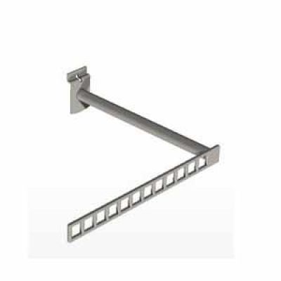 Slatwall L Shape Straight Arm