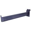 Raw steel faceout slatwall 12 inch rectangular tubing unfinished industrial retail display