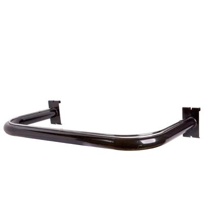 Round Tube Gridwall Hangrail U Shape 1-1/4 Inch