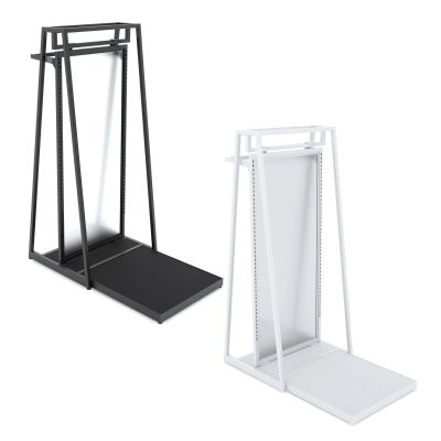 Aspect Double-Sided Floor Merchandiser - 24" W - Kit 5 Platform