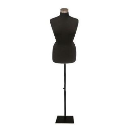 Plus Size Female Body Form Black Size 14-16