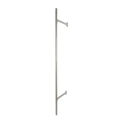 1" Square Tubing Outrigger Chrome 84"