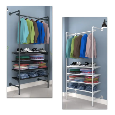 Pipeline Outrigger Kit with Hang Rail and Four Wood Shelves