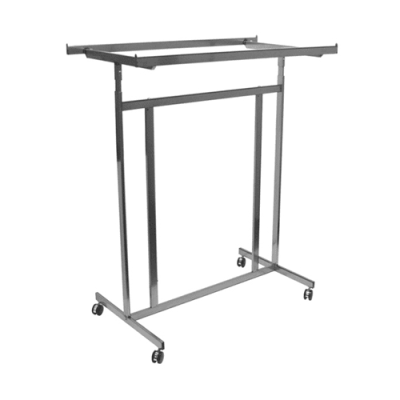 Double Adjustable Rolling Rack