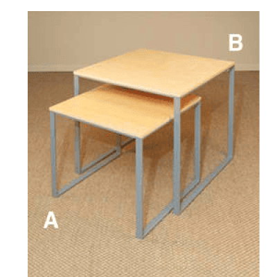 Square Tables - Maple