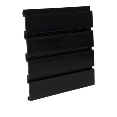 Black PVC Slatwall