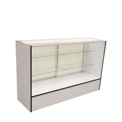 White Full View Showcase - 60"