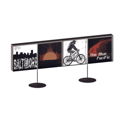 Quad T-shirt Display Box