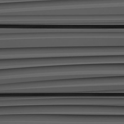 Nu Wave Grey 3D Textured Slatwall