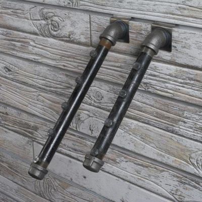 Pipe Waterfall - Slatwall