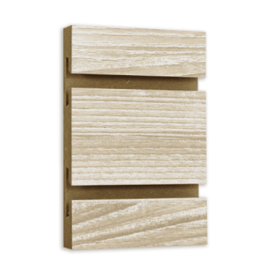 Ash Barnwood Melamine Slatwall