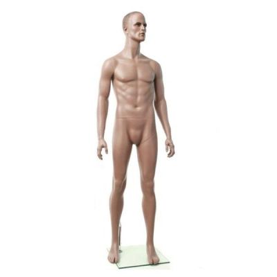 Black Realistic Mannequin 6'1" Alternate Pose
