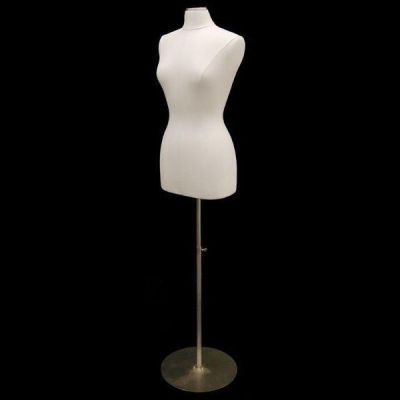Female Form White PU Leather