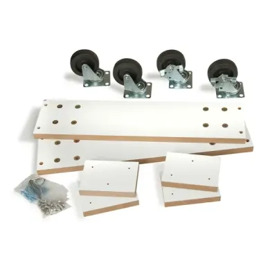 Caster Kit for Slatwall Merchandisers