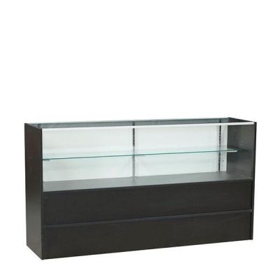 Black Half View Showcase - 70"