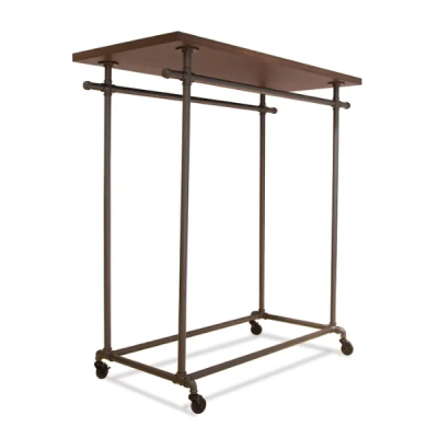 Pipeline Double Ballet Bar with Top Shelf