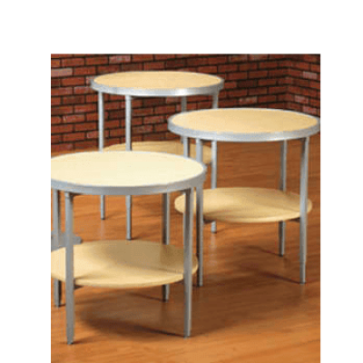 Maple Round Table - Adjustable