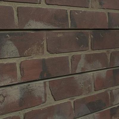 Red Brick 3D Textured Slatwall