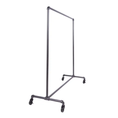 60 Inch Wide Pipeline Non-Adjustable Ballet Bar Rack
