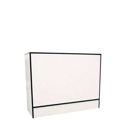 White Wrap Counter
