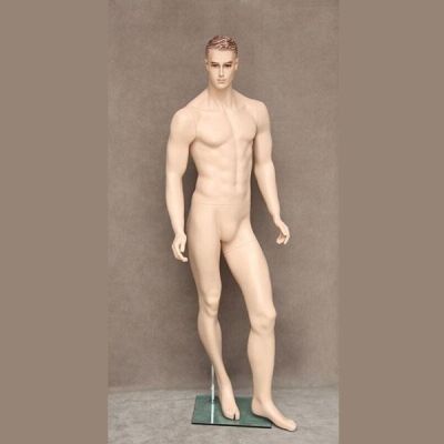 Fit Male Mannequin Realistic B Flesh Tone 6'2"