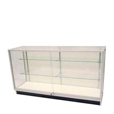 Glass Front Open Showcase 70"
