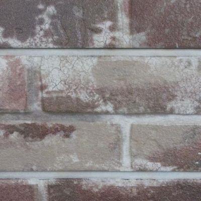 Old Paint Red Brick 3D Textured Slatwall