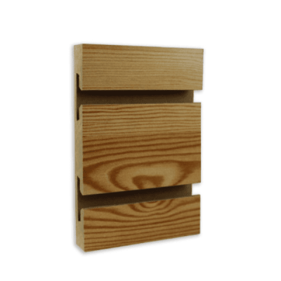 Knotty Pine Melamine Slatwall