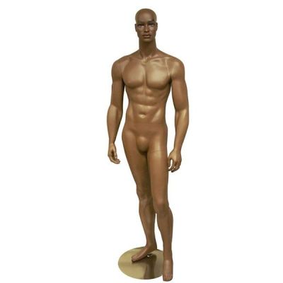 Black Male Mannequin Realistic 6'1" Standing Pose