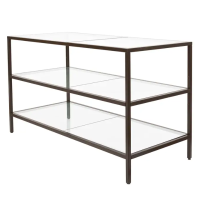 Linea 3-Shelf Merchandising Table
