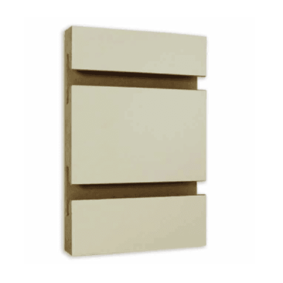 Almond Melamine Slatwall