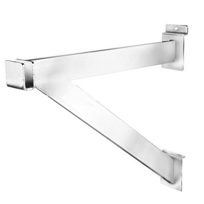 Reinforced Hangbar Bracket - Slatwall