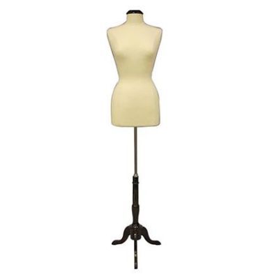 Off White Female Body Form Size 6-8 Linen
