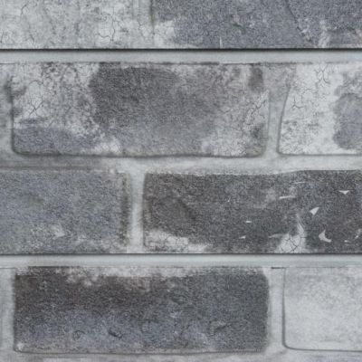 Old Paint Gray Brick 3D Textured Slatwall