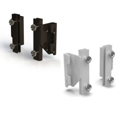Side Sign and Mirror Clamp Set (L&R) | Vertik Display Component