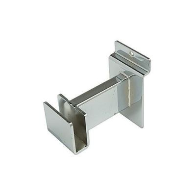 3" Rect Tubing Bracket - Slatwall