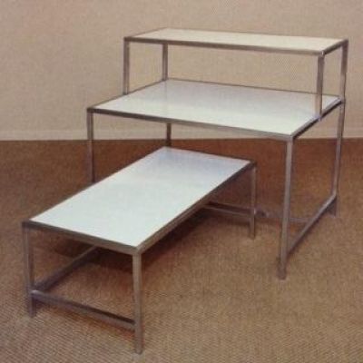 Nesting Display Tables - White