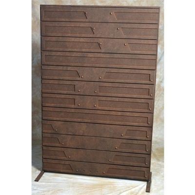 Steel Slatwall Stand - 24" wide
