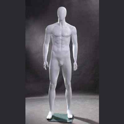 White Egg Head Mannequin