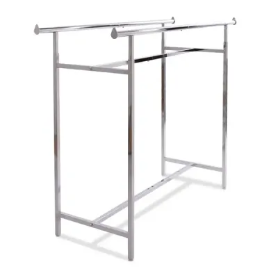 Adjustable Double Bar Rack Chrome