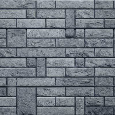 Stacked Stone Cool 3D Textured Slatwall
