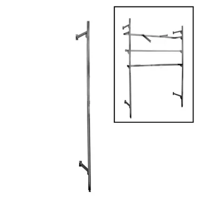 Raw Steel Wall Outrigger 90 or 96 Inch