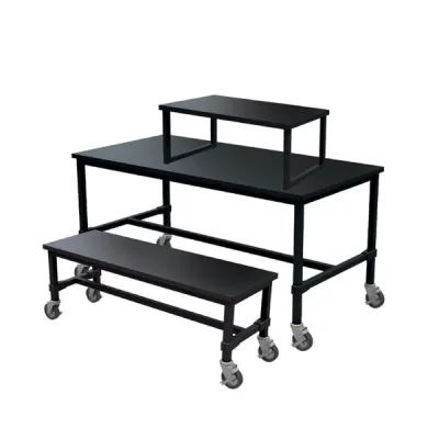 Burnside Nesting Table Black